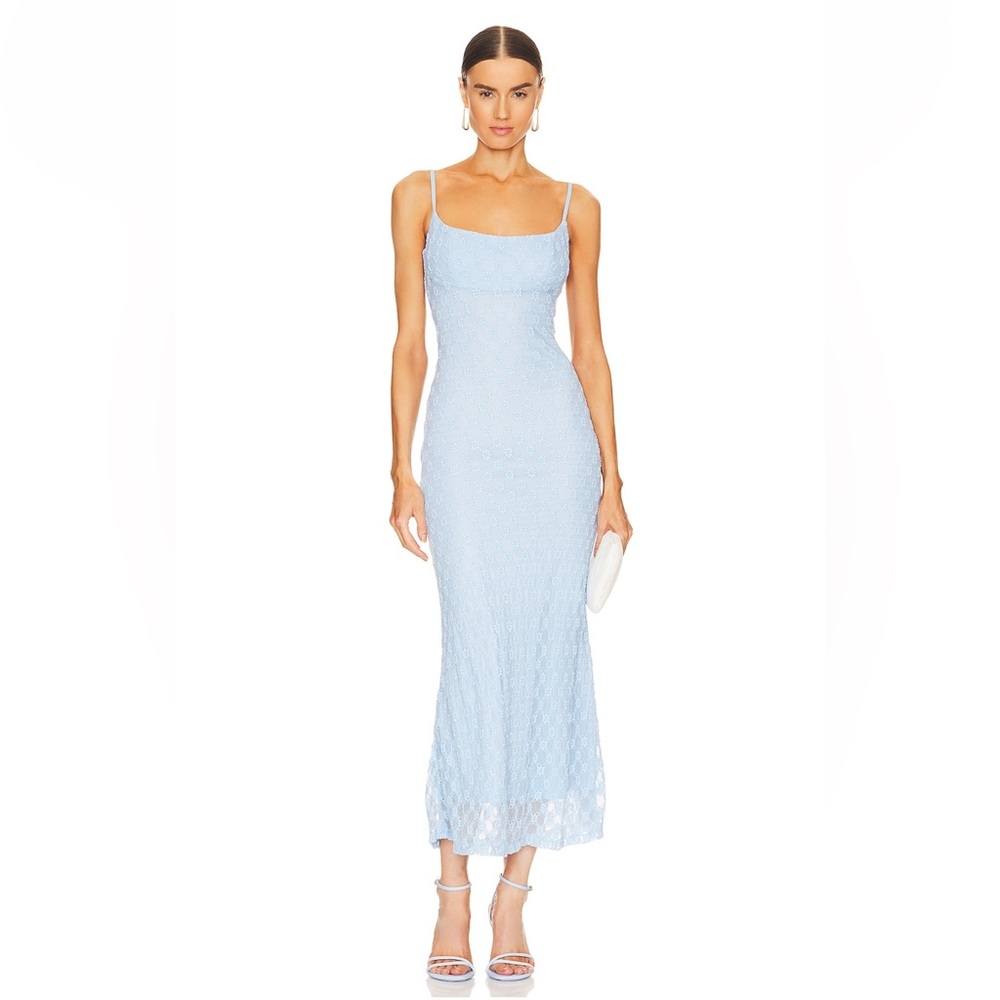 Bardot Mesh Midi Dress
